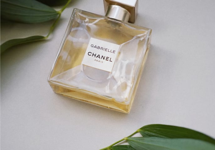 a bottle of chanel perfurme